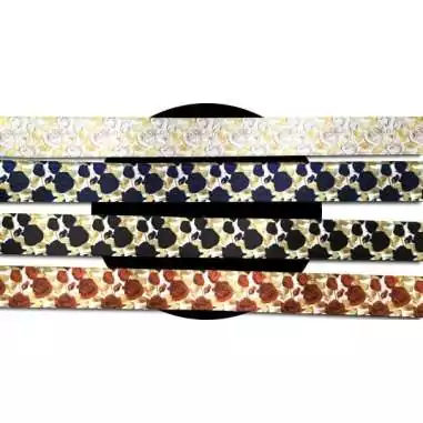 Lacets satin roses rétros : 4 coloris pour vos chaussures