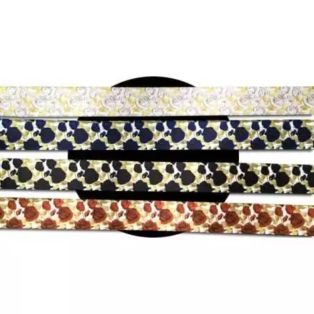 Lacets satin roses rétros : 4 coloris pour vos chaussures