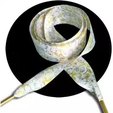 Lacets satin roses rétros : 4 coloris pour vos chaussures