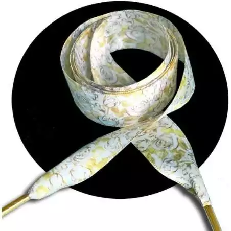 Lacets satin roses rétros : 4 coloris pour vos chaussures