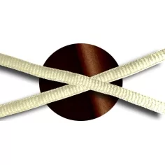 Lacets ronds beige&nbsp;vanille pour vos chaussures 2