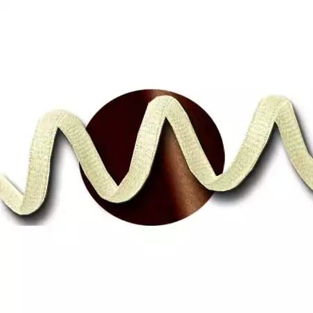 Lacets ronds beige&nbsp;vanille pour vos chaussures