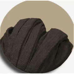 Lacets coton épais&nbsp;marron glacé pour vos chaussures 2