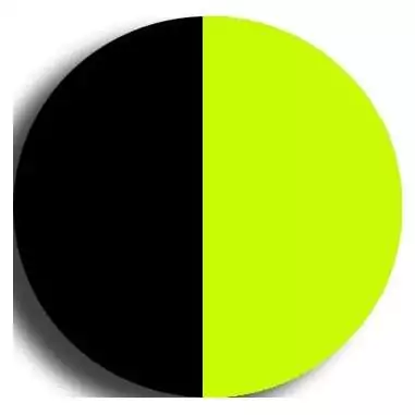 Lacets de chaussures noirs blancs bicolores ronds, en…