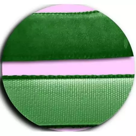 Lacets fins velours ras&nbsp;vert&nbsp;printanier pour vos chaussures