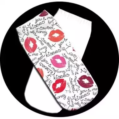 Socquettes bisous d'amour pour vos jolis pieds