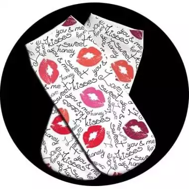 Socquettes bisous d'amour pour vos jolis pieds