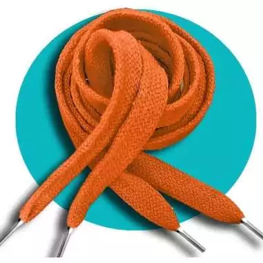 Lacets épais turquoises bleus fantaisie dans boutique de…