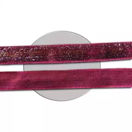 Lacets velours pailleté dégradés roses pour vos chaussures