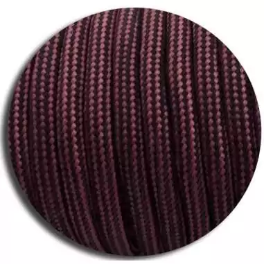 Lacets de chaussures bordeaux, ronds, en couleur et…