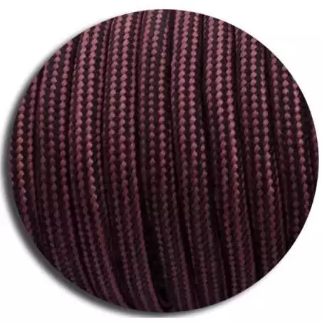 Lacets de chaussures bordeaux, ronds, en couleur et…