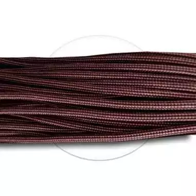 Lacets de chaussures bordeaux, ronds, en couleur et…