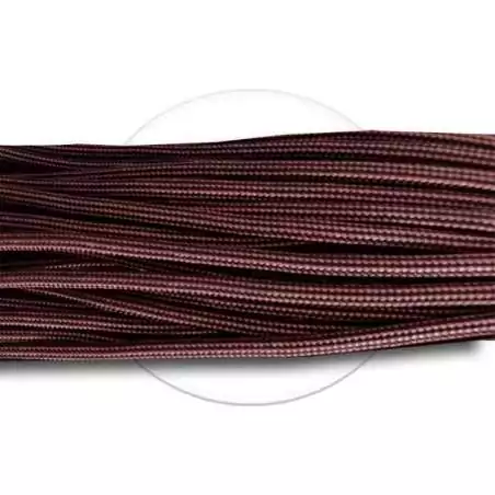 Lacets de chaussures bordeaux, ronds, en couleur et…