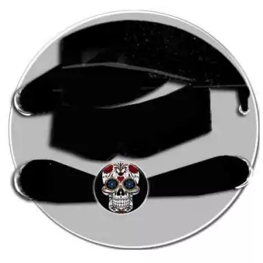 Décorations bijoux de lacets crânes noirs, en vente en…