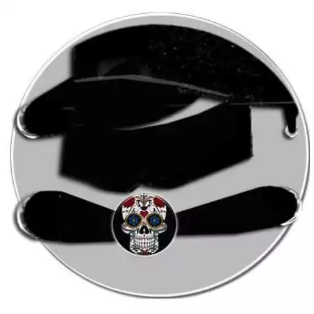 Décorations bijoux de lacets crânes noirs, en vente en…