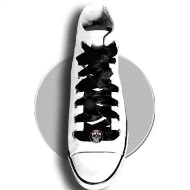 Décorations bijoux de lacets crânes noirs, en vente en…