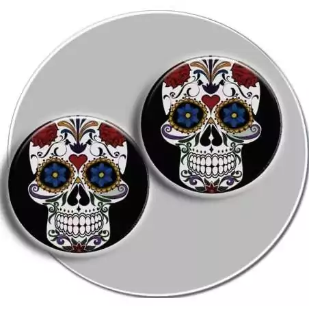 Décorations bijoux de lacets crânes noirs, en vente en…