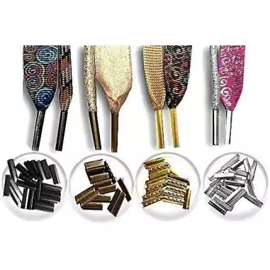 Lacets fins cirés plats en&nbsp;rouge pour vos chaussures