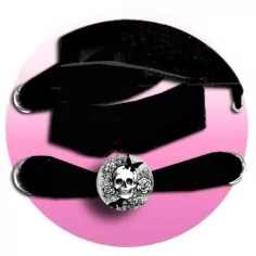 Envie de décorer vos chaussures ? Décorations Tête de mort & papillon 2