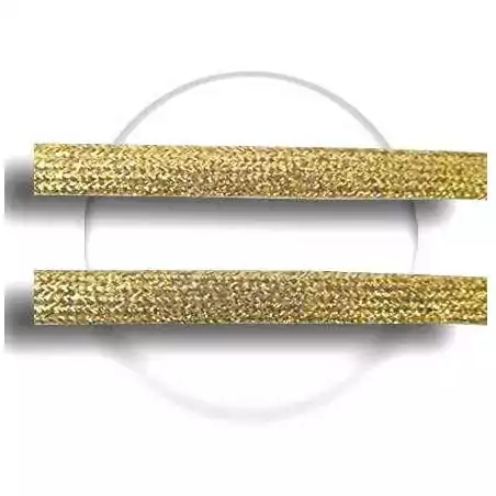 Lacets dorés paillettes brillantes pour vos chaussures