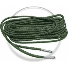 Lacets paracorde vert&nbsp;kaki foncé pour vos chaussures
