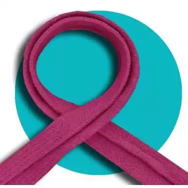 Lacets coton&nbsp;épais roses fuchsia pour vos chaussures