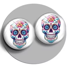 Envie de décorer vos chaussures ? Décorations Calavéra&nbsp;multicolore