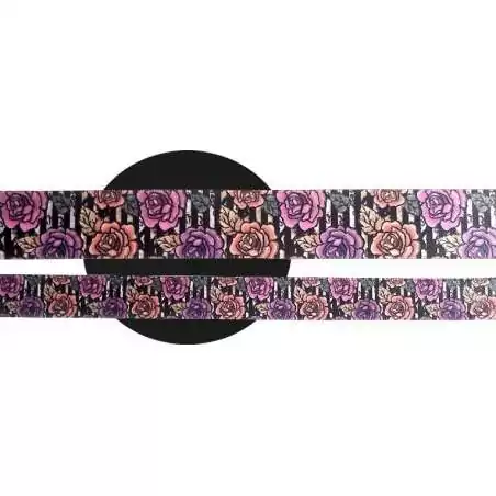 Lacets satin large rayés&nbsp;& fleuris : 2 largeurs pour vos…