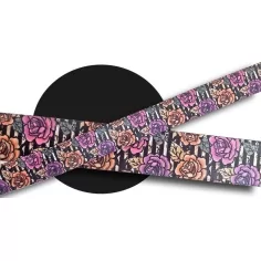 Lacets satin large rayés&nbsp;& fleuris : 2 largeurs pour vos chaussures 2