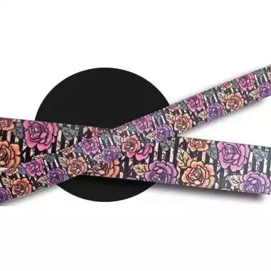 Lacets satin large rayés&nbsp;& fleuris : 2 largeurs pour vos…