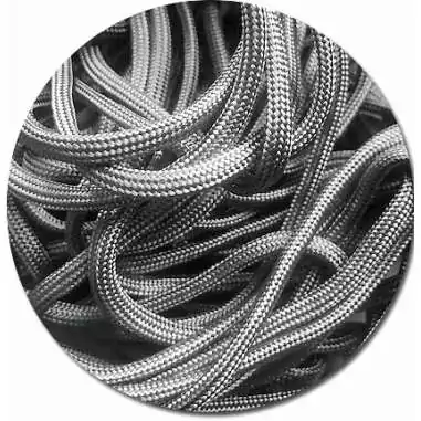 Lacets de chaussures gris acier foncé, ronds, en couleur…