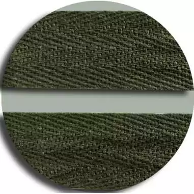 Lacets larges coton kaki armée pour vos chaussures