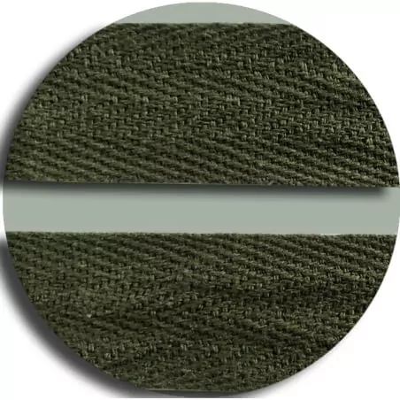 Lacets larges coton kaki armée pour vos chaussures