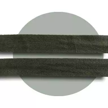 Lacets larges coton kaki armée pour vos chaussures