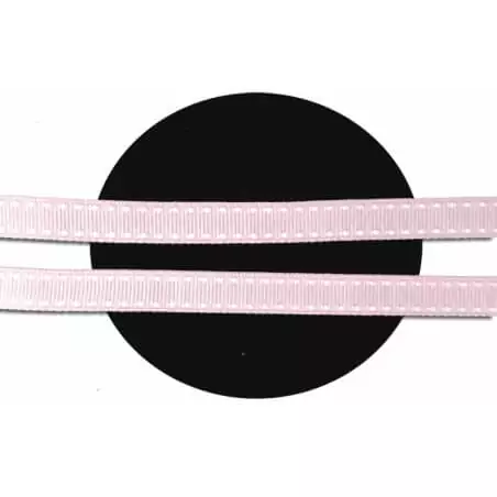 Lacets roses surpiqués de blanc pour vos chaussures