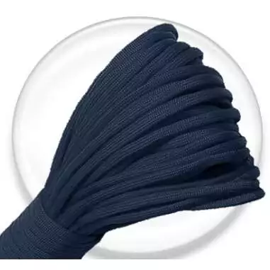 Lacets de chaussures gris acier foncé, ronds, en couleur…