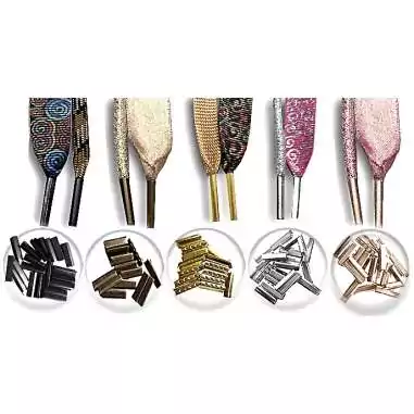 Lacets en satin kaki clair pour vos chaussures