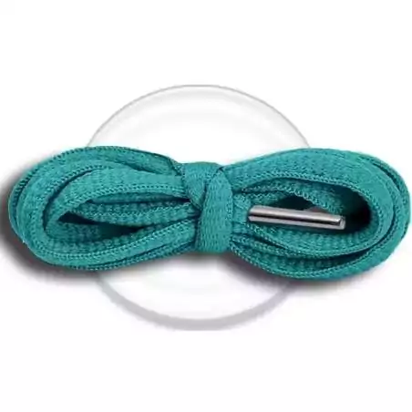 Lacets de chaussures roses framboise en couleur ronds…