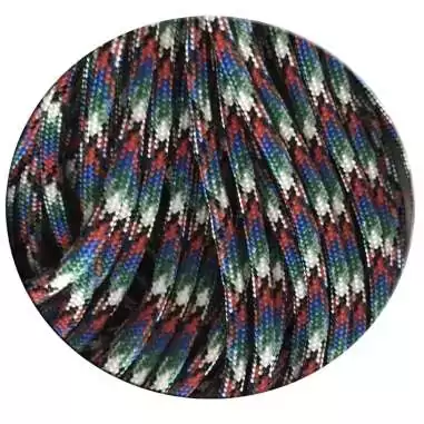 Lacets ronds paracorde multicolores écossais pour vos…