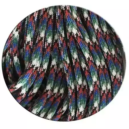 Lacets ronds paracorde multicolores écossais pour vos…