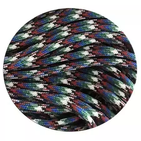 Lacets ronds paracorde multicolores écossais pour vos…