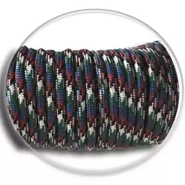 Lacets ronds paracorde multicolores écossais pour vos…