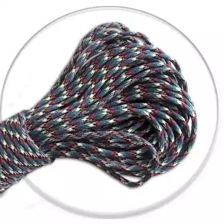 Lacets ronds paracorde multicolores écossais pour vos…