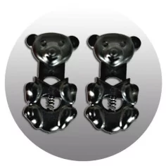 Bloqueurs de lacets&nbsp;ourson pour vos lacets, capuches, sacs,...