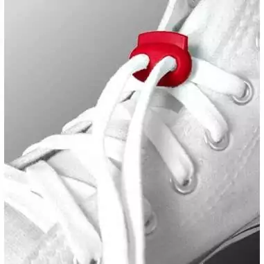 Bloqueurs stoppeurs plats verts foncés de lacets de…