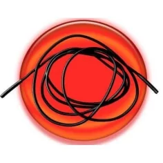  Lacets fins ronds élastiques noirs pour vos chaussures 2