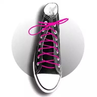 Lacets élastiques roses fluos pratiques pour chaussures…