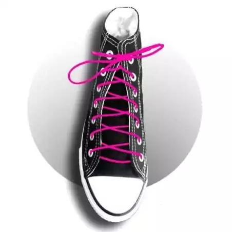 Lacets élastiques roses fluos pratiques pour chaussures…