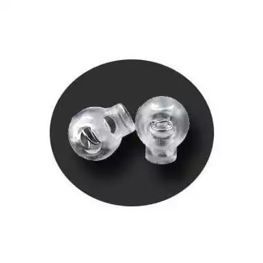 Bloqueurs stoppeurs ronds transparents de lacets de…