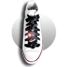 Envie de décorer vos chaussures ? Décorations noires à facettes 2